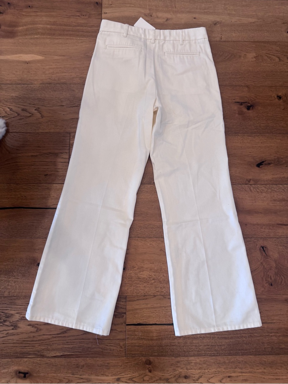 Re/Done Super Wide Trouser in Ivory, NWT, size 27 - Picture 6 of 7